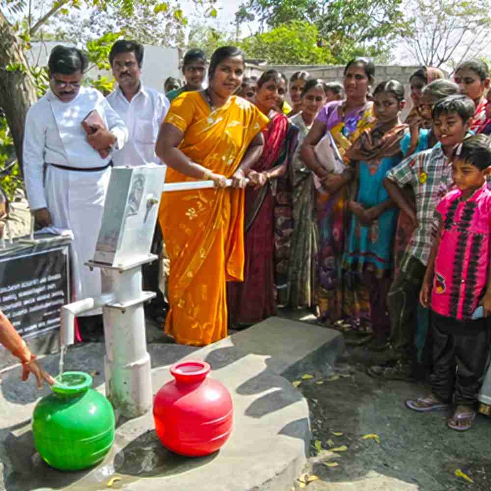 Village enjoys clean water from Jesus Wells