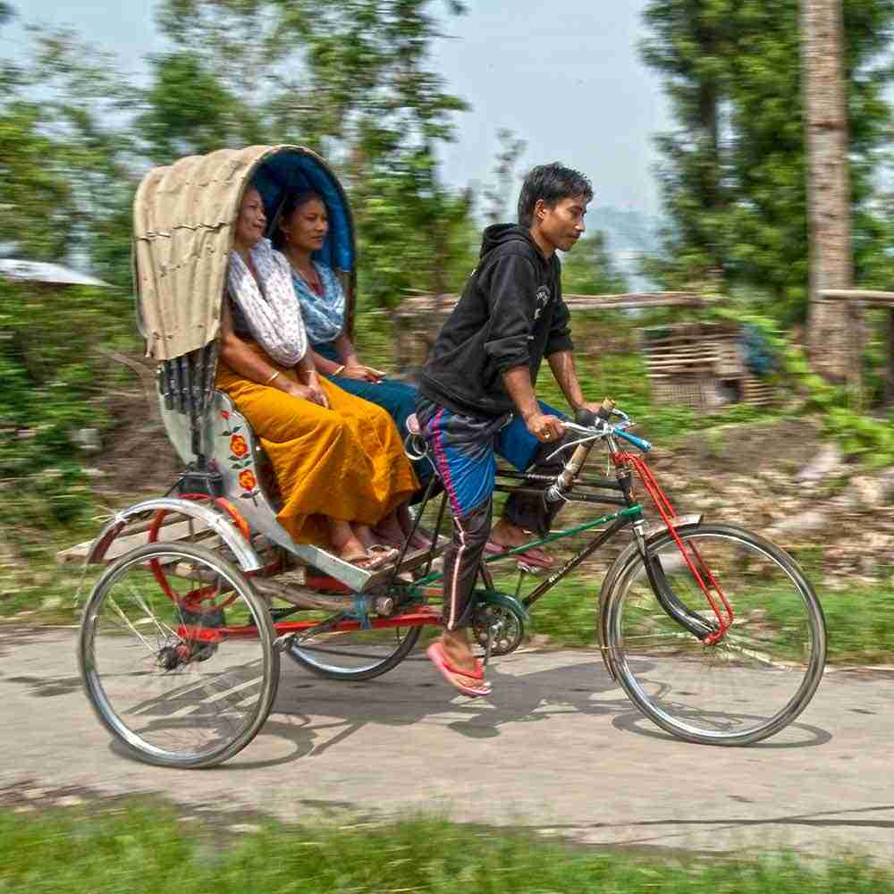 With their own rickshaw, rather than a rented one, rickshaw drivers in Asia can keep all their earnings from transporting their passengers lifting their families from poverty.