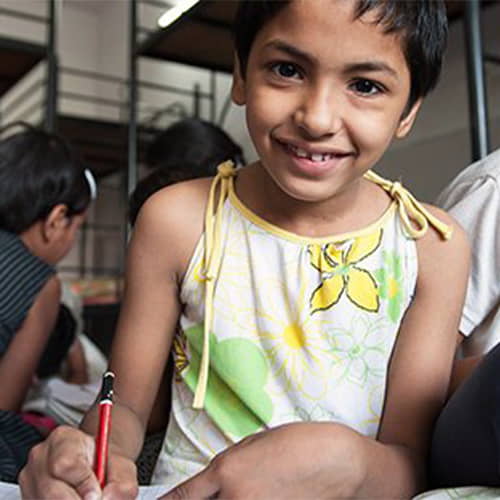 Ashmita rescured from child labor through GFA World child sponsorship program