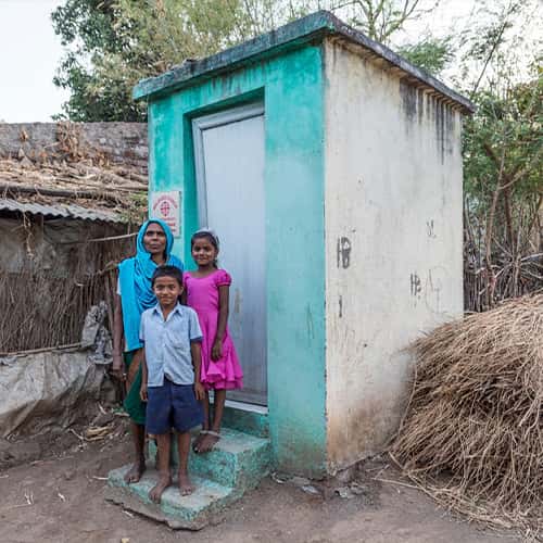 GFA World outdoor toilets help solve open defecation