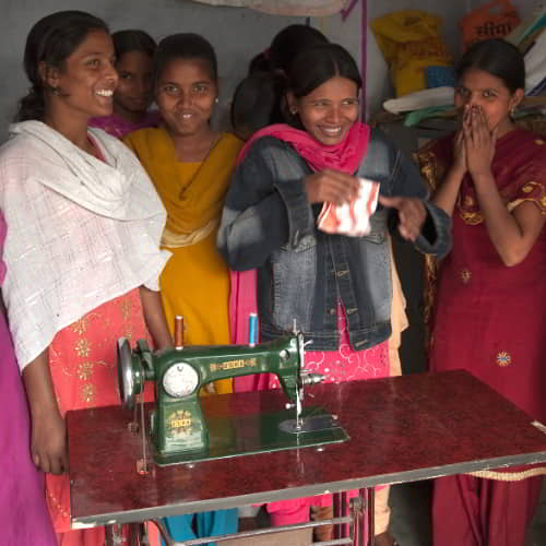 GFA World income-generating gifts of sewing machines can lift families out of the poverty cycle