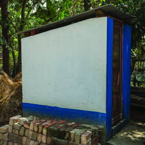 Outdoor toilets through GFA World reduce disease risks and preserve dignity for families in South Asia