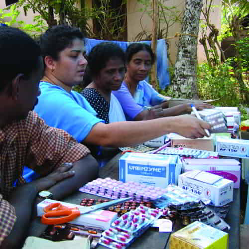 GFA World Medical camp in South Asia