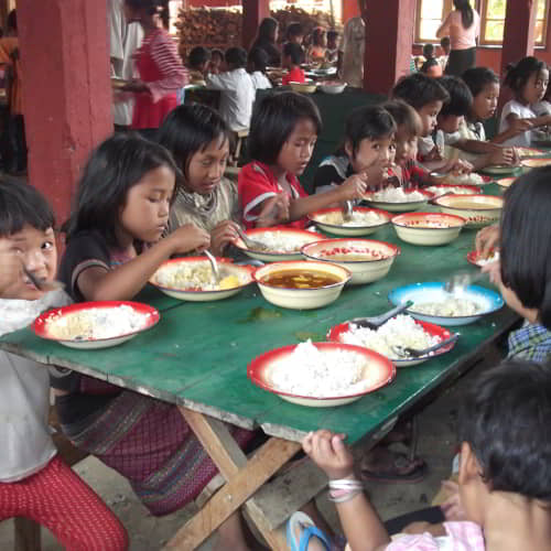 Underprivileged kids in Asia charity like GFA World help children through child sponsorship