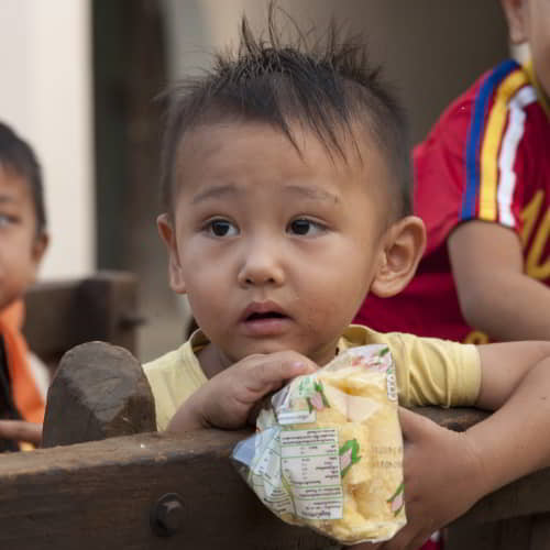 One of the effects of poverty on child development is impaired physical growth and health
