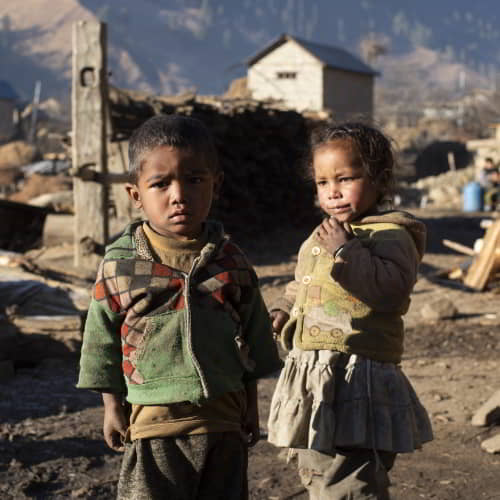 356 million children live in extreme poverty