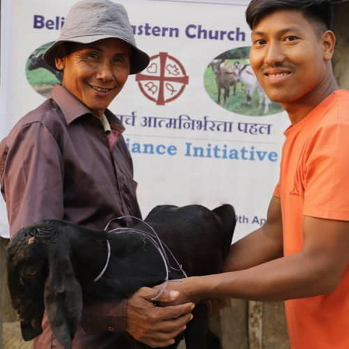 GFA World is helping the poor through income generating gifts like farm animals