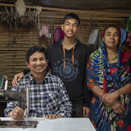 GFA World income-generating gifts of sewing machines can lift families out of the poverty cycle