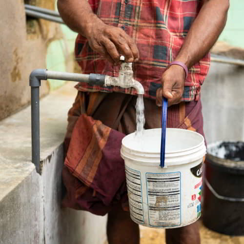 Villagers collect clean water through GFA World Jesus Wells