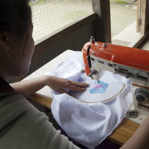 GFA World vocational training - tailoring class