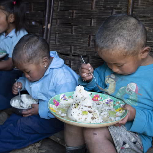 Children in poverty desperately need nutrition