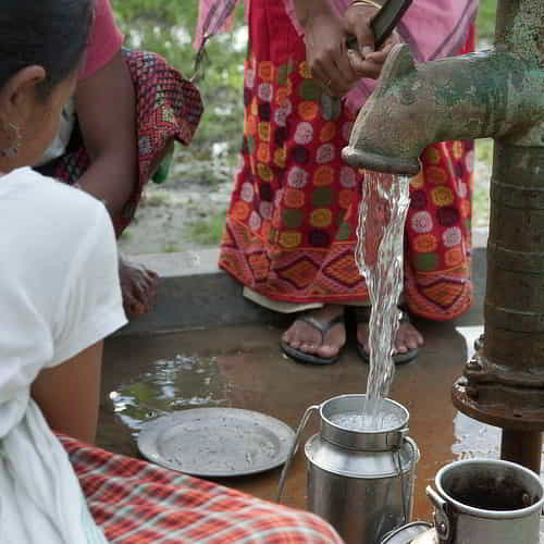 Family draws clean water through GFA World Jesus Wells