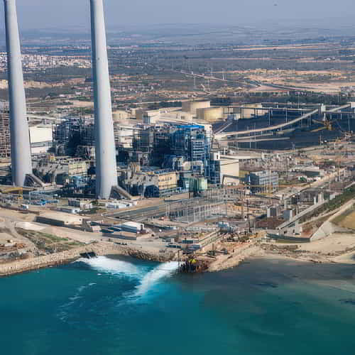 Desalination plant in Israel