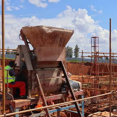 GFA World medical facility construction in Rwanda