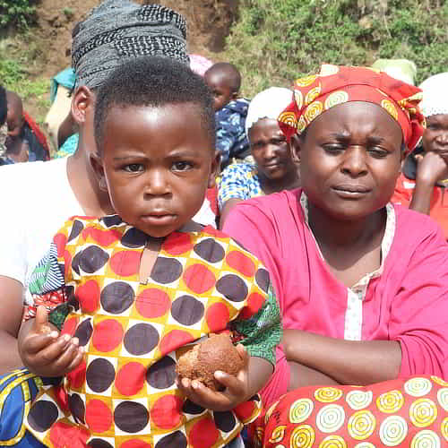 Woman and child helped by GFA World Christian Medical Missions Africa