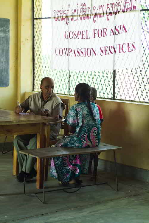 Mother and child patient in GFA World free medical camp