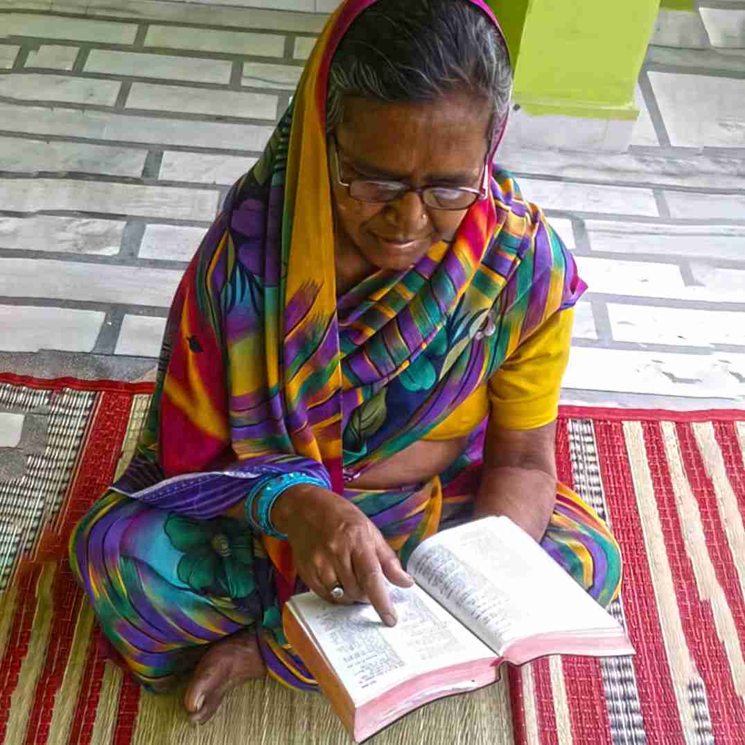 No longer held back by illiteracy, Jeni (pictured) now reads her Bible for herself and can grow in her knowledge of God's Word.