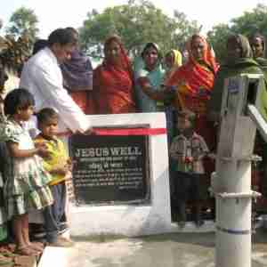 GFA pastor leads opening ceremony for village's new Jesus Well