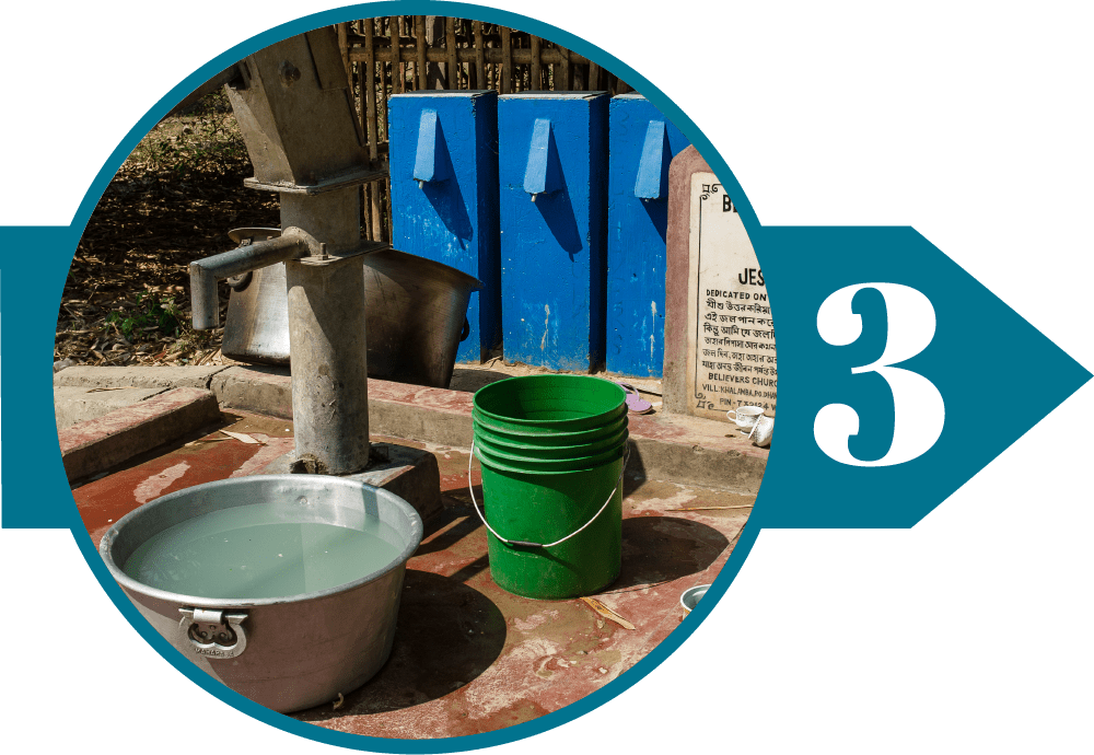 Jesus Wells and BioSand Water Filters provide clean water to communities
