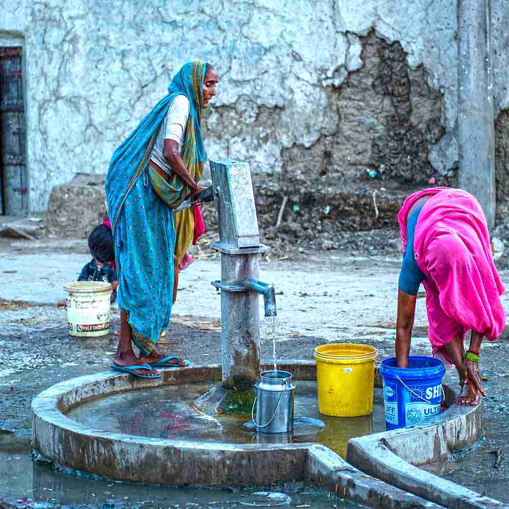 Easily accessible water through Jesus Wells helps break the cycle of poverty.