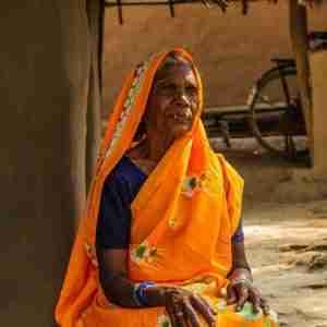 Widows, like this woman, are one of the most vulnerable members of society