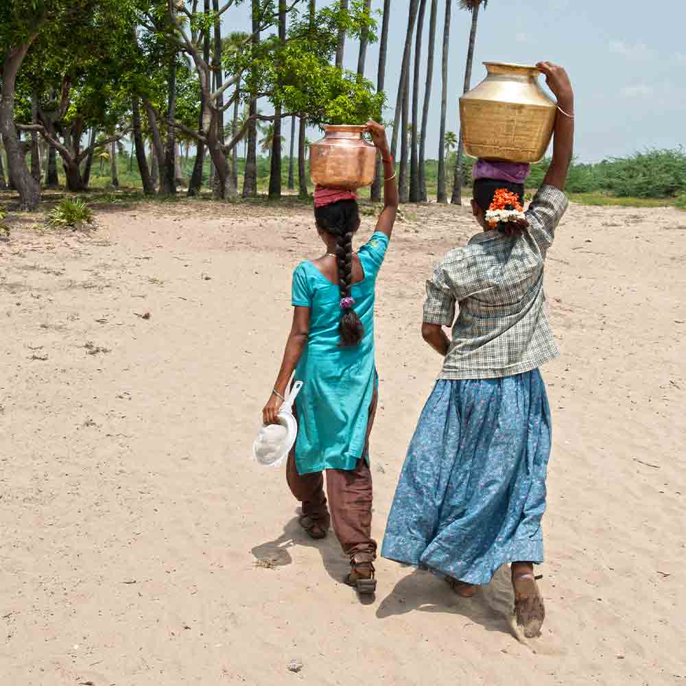 In areas like sub-Saharan Africa and parts of Asia, people may walk more than 30 minutes to collect water, which is often contaminated