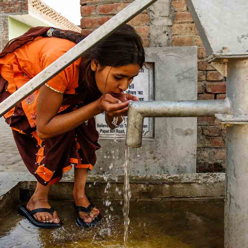Waterborne diseases often run rampant in South Asia, but not when there are Jesus Wells around!