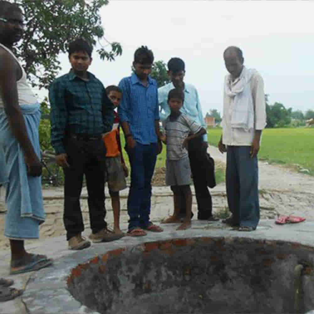 An open well much like this one brought sickness to Laul and his village