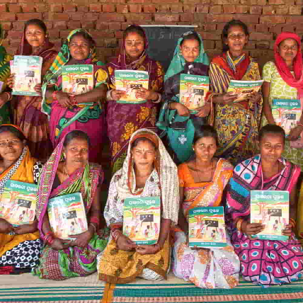 Literacy classes provided through GFA World women missionaries