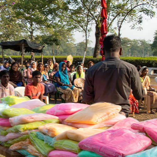 Pastor Kagan's village community struggled against malaria and mosquito-borne diseases