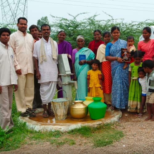 Villages enjoy clean water through GFA World Jesus Wells