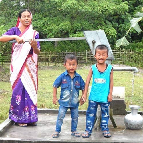 GFA World Jesus Well provides clean water to Salil and his family