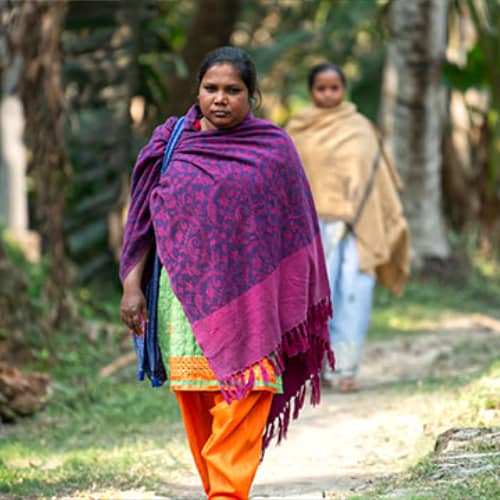 Kalyani, a GFA World (Gospel for Asia) woman national missionary, suffered from health issues due to the cold weather