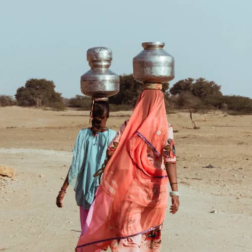 South Asia women in period poverty due to lack of access to clean water