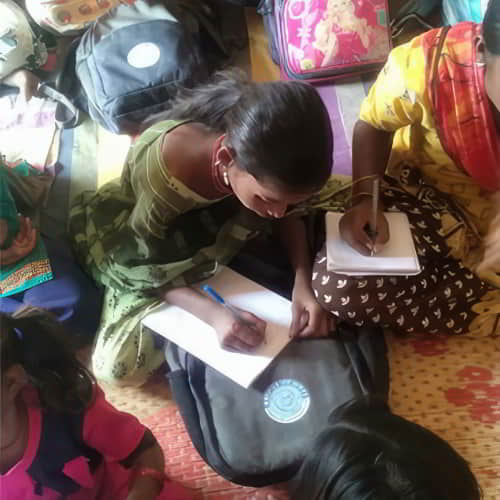 Ragna is able to receive an education through GFA World child sponsorship program