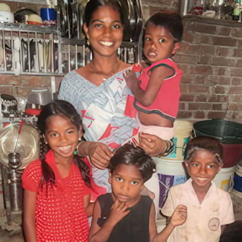 Dayita and her family in poverty